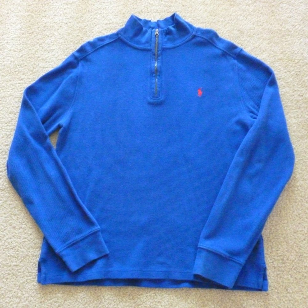 BOY'S POLO RALPH LAUREN 1/4 ZIP SHIRT